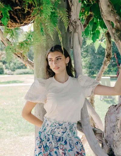 Love The Label Dylan Tee In White