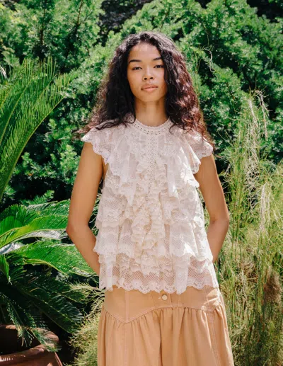Love The Label Eden Top In White
