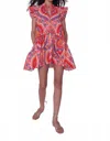 Love The Label Edith Dress In Floral In Multi