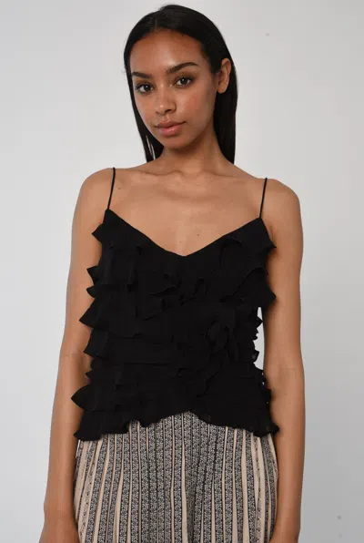 Love The Label Elio Top In Black