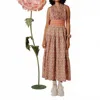 Love The Label Eloise Maxi Dress In Liberty Print In Multi