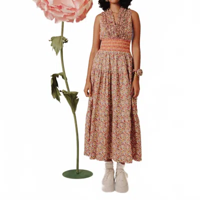 LOVE THE LABEL ELOISE MAXI DRESS IN LIBERTY PRINT