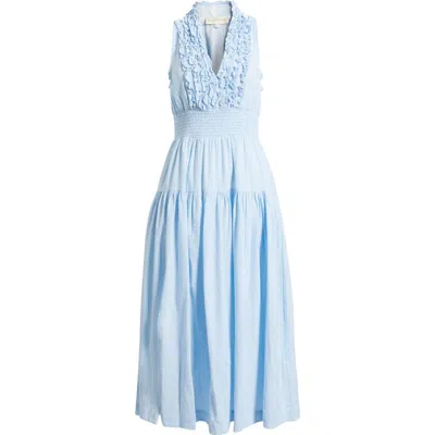 Love The Label Eloise Ruffle Detail Cotton Gingham Dress