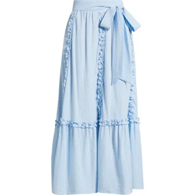 Love The Label Elowen Side Tie Cotton Wrap Skirt