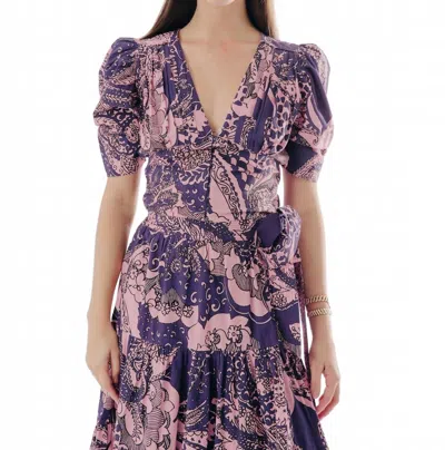 LOVE THE LABEL ELROS PRETTY TOP IN PURPLE