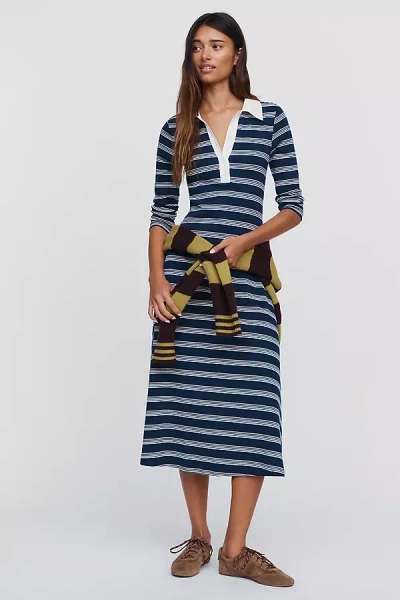 Love The Label Faye 100% Cotton Maxi Dress In Black