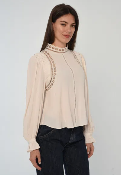 Love The Label Fiona Top In Neutral