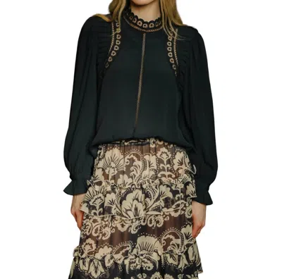 Love The Label Fiona Top In Black