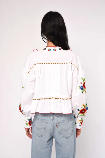 Love The Label Florinda Top In White