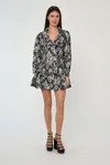 Love The Label Gia Mini Dress In Multi