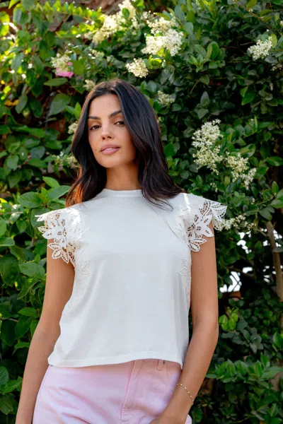 Love The Label Gwen Tee In White