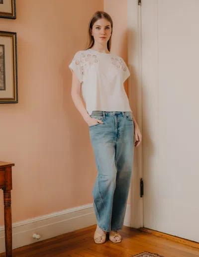 Love The Label Harper Tee In White