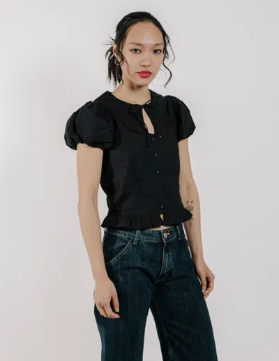Love The Label Iridessa Top In Black