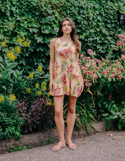 Love The Label Jasmyn Mini Dress In Multi