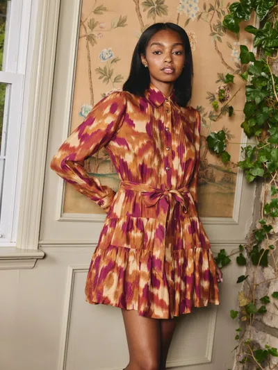 Love The Label Kay Mini Dress In Brown