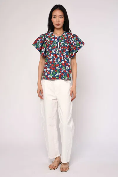 Love The Label Kinsley Top In Blue