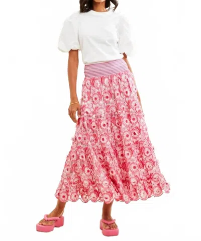 Love The Label Lali Short Sleeve Tee In Bright White