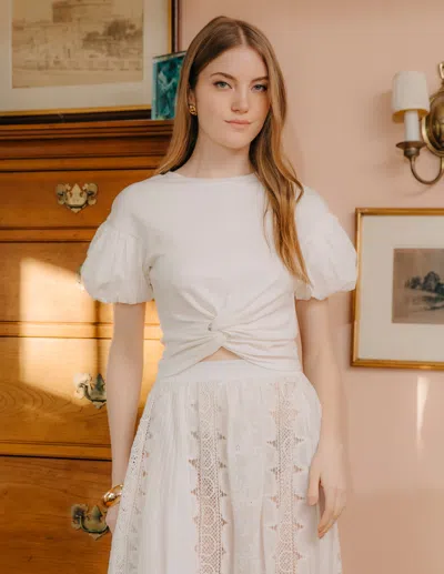 Love The Label Lilo Tee In White