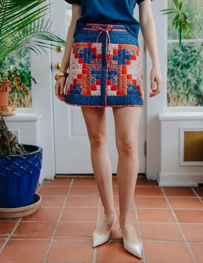 Love The Label Louise Skirt In Blue