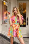 Love The Label Lourdes Dress In Paradise Lost In Multi