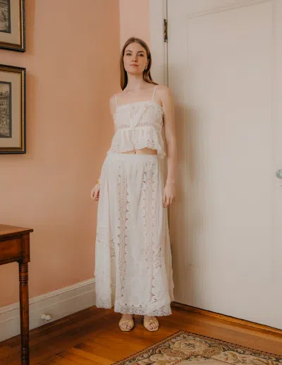 Love The Label Lucienne Top In White