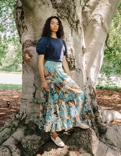 Love The Label Luelle Skirt In Green
