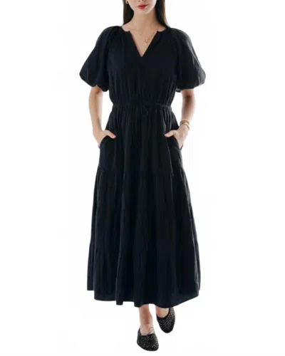 Love The Label Maddie's Midi Dress In Black