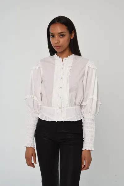 Love The Label Marius Top In White