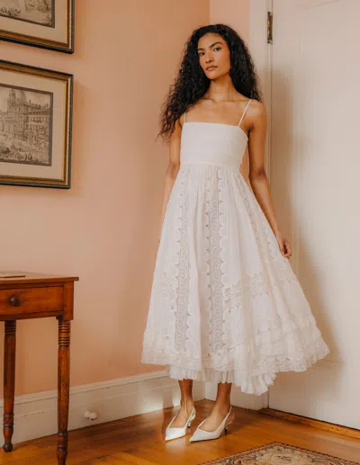 Love The Label Marlow Maxi Dress In White