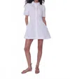Love The Label Marta Mini Dress In White In White