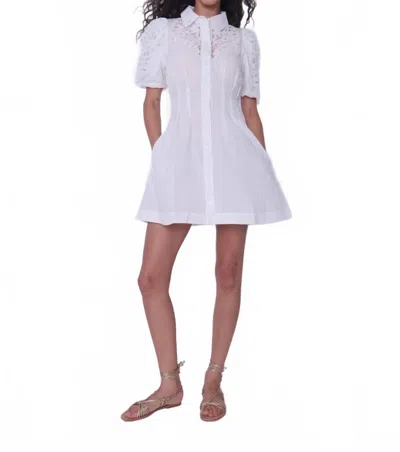 Love The Label Marta Mini Dress In White