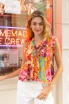Love The Label Micky Top In Multi