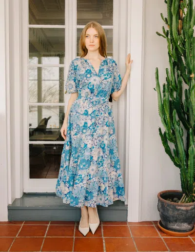 Love The Label Natalie Dress In Blue
