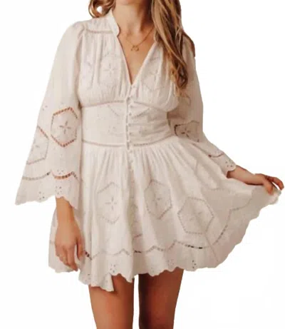 Love The Label Nerissa Dress In White