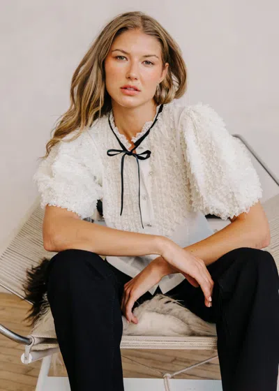Love The Label Oceane Top In White