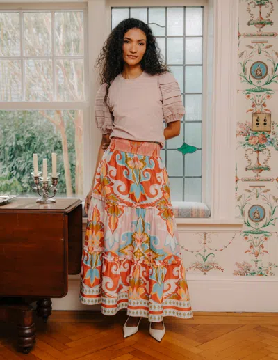 Love The Label Raquel Skirt In Multi