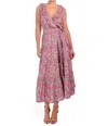 Love The Label Remy Maxi Dress In Millie Francesca Liberty Print In Pink