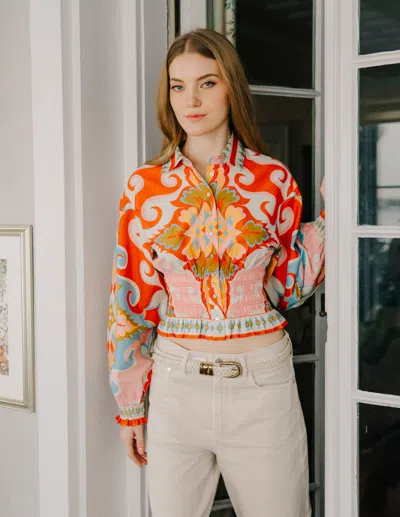 Love The Label Rolo Top In Multi