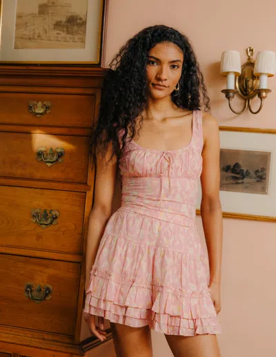 Love The Label Rosalinda Top In Pink