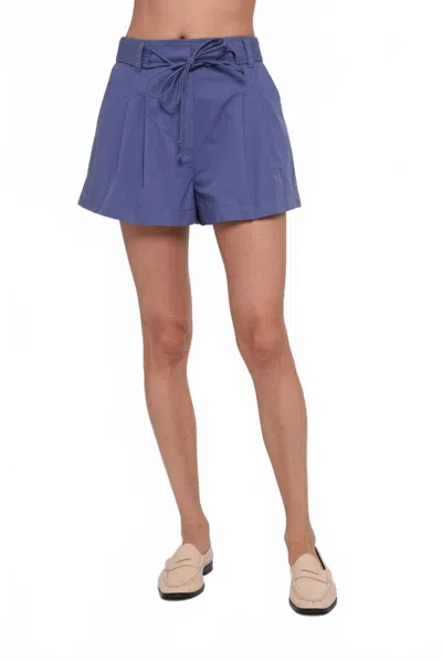 Love The Label Sammie High Waist Short In Blue Jean