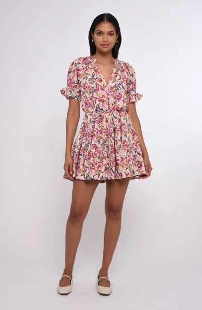Love The Label Savannah Mini Dress In Pink