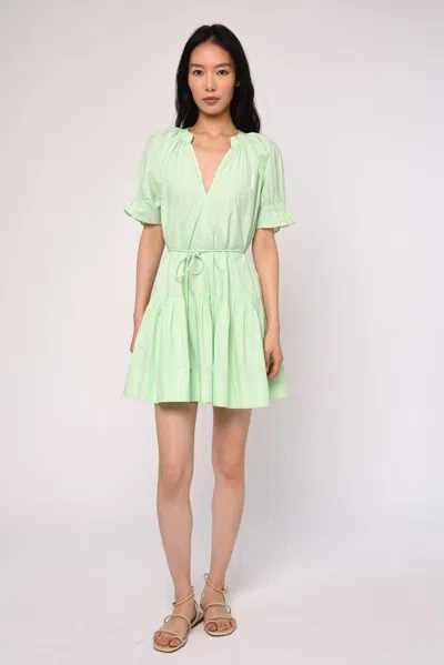 Love The Label Savannah Mini Dress In Green