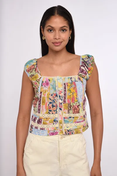 Love The Label Shiri Top In Blue