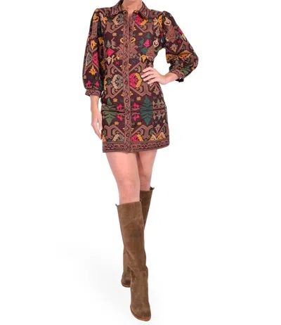 Love The Label Sula Mini Dress In Multi