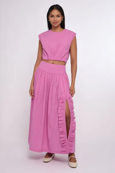 Love The Label Sunshine Skirt In Pink