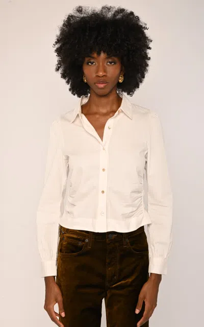 Love The Label Sylvan Long Sleeve Top In Neutral
