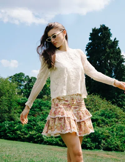 Love The Label Talie Top In White