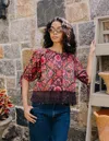 Love The Label Veda Top In Multi