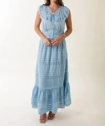 Love The Label Wallis Top In Bluebird