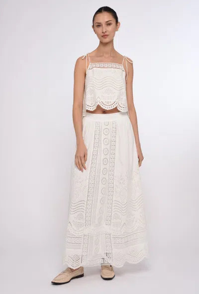 Love The Label Westin Skirt In White